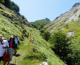 Tough descent Urkiola 2